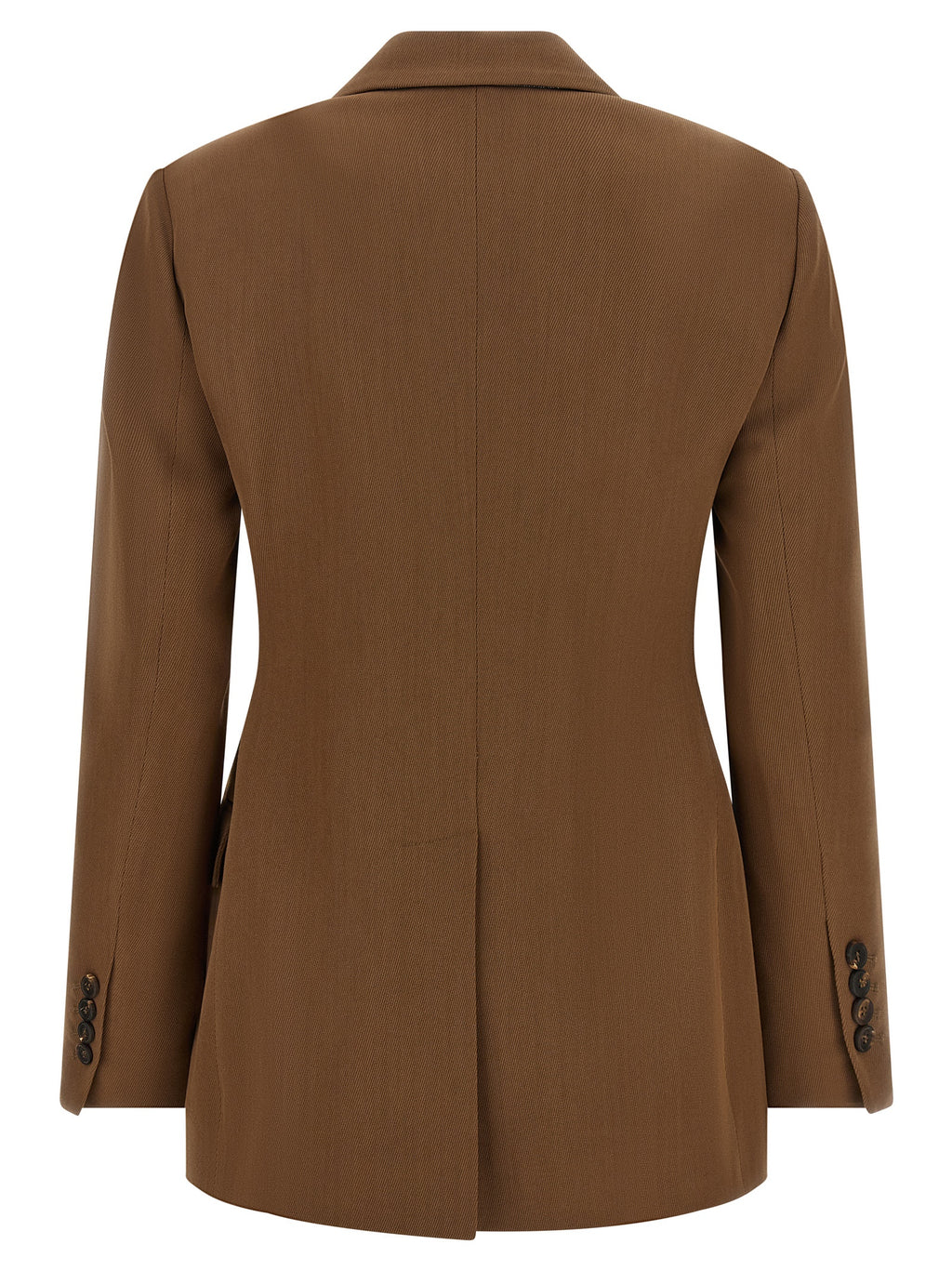 Brown Virgin Wool Blazer