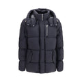 Black Nylon Full-Length Jacket