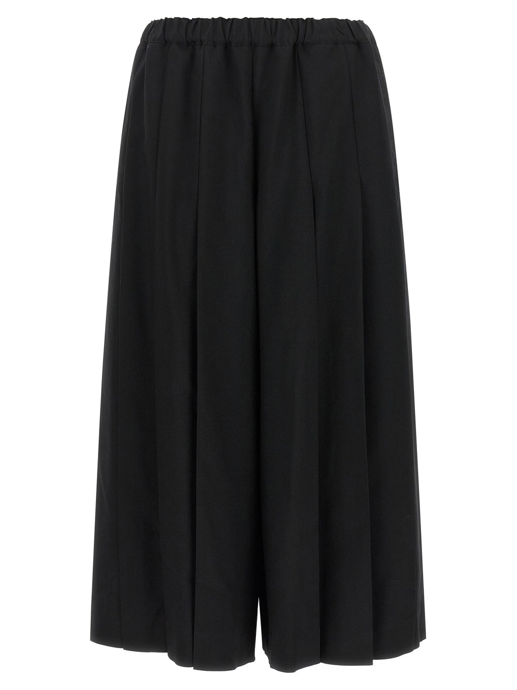 Black Wool Casual Pants