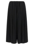 Black Wool Casual Pants