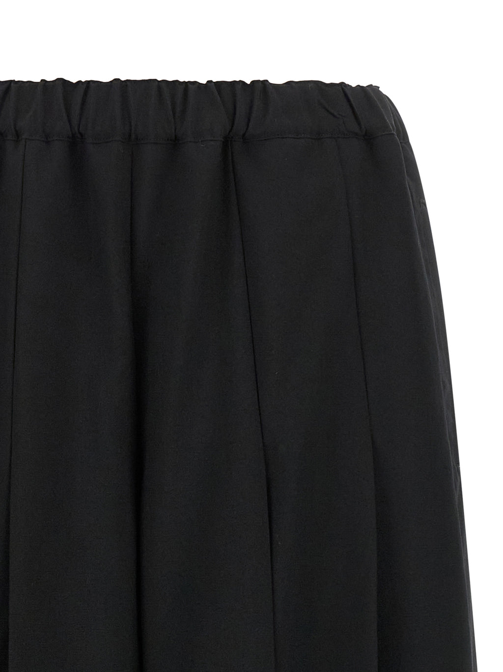 Black Wool Casual Pants