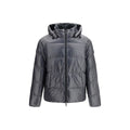 Gray Nylon Shell Jacket