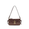 Bordeaux Calf Leather Bos Taurus Shoulder Bag