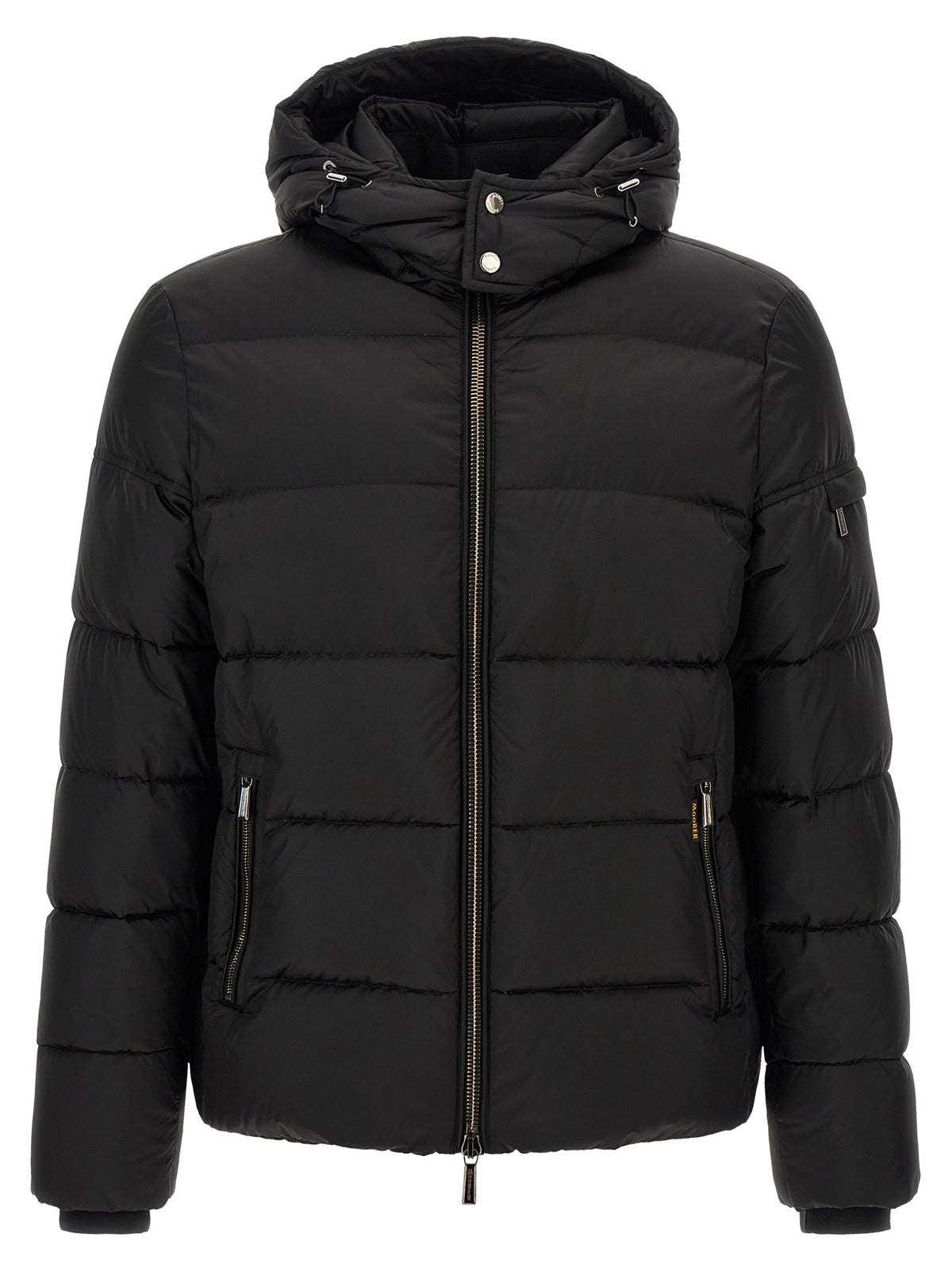 Black Wool Bomber