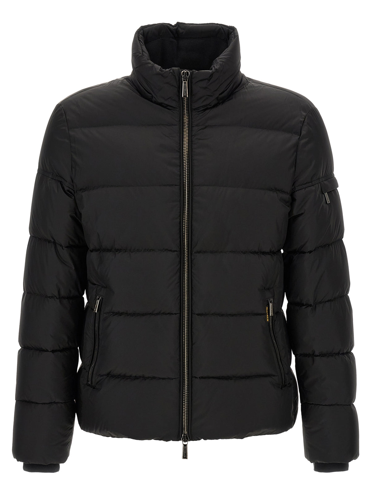 Black Wool Bomber