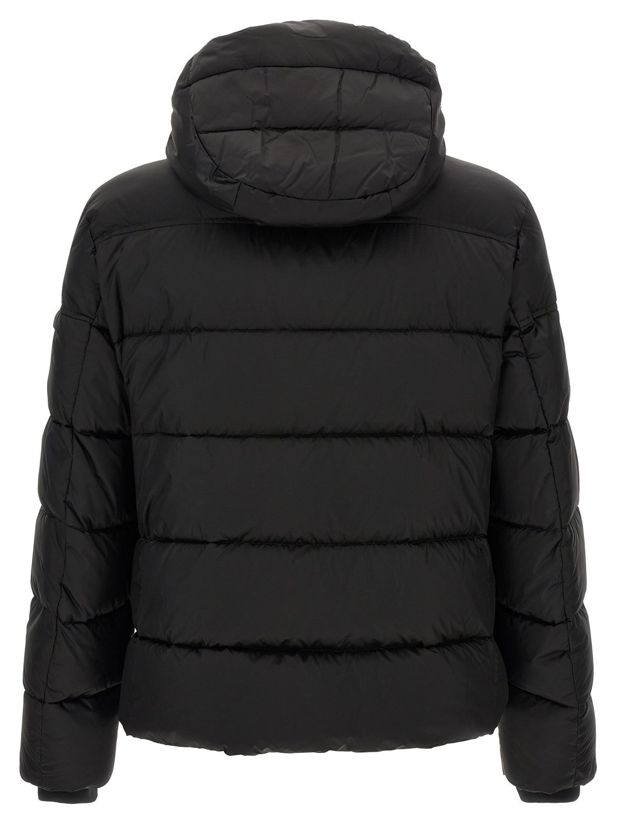Black Wool Bomber