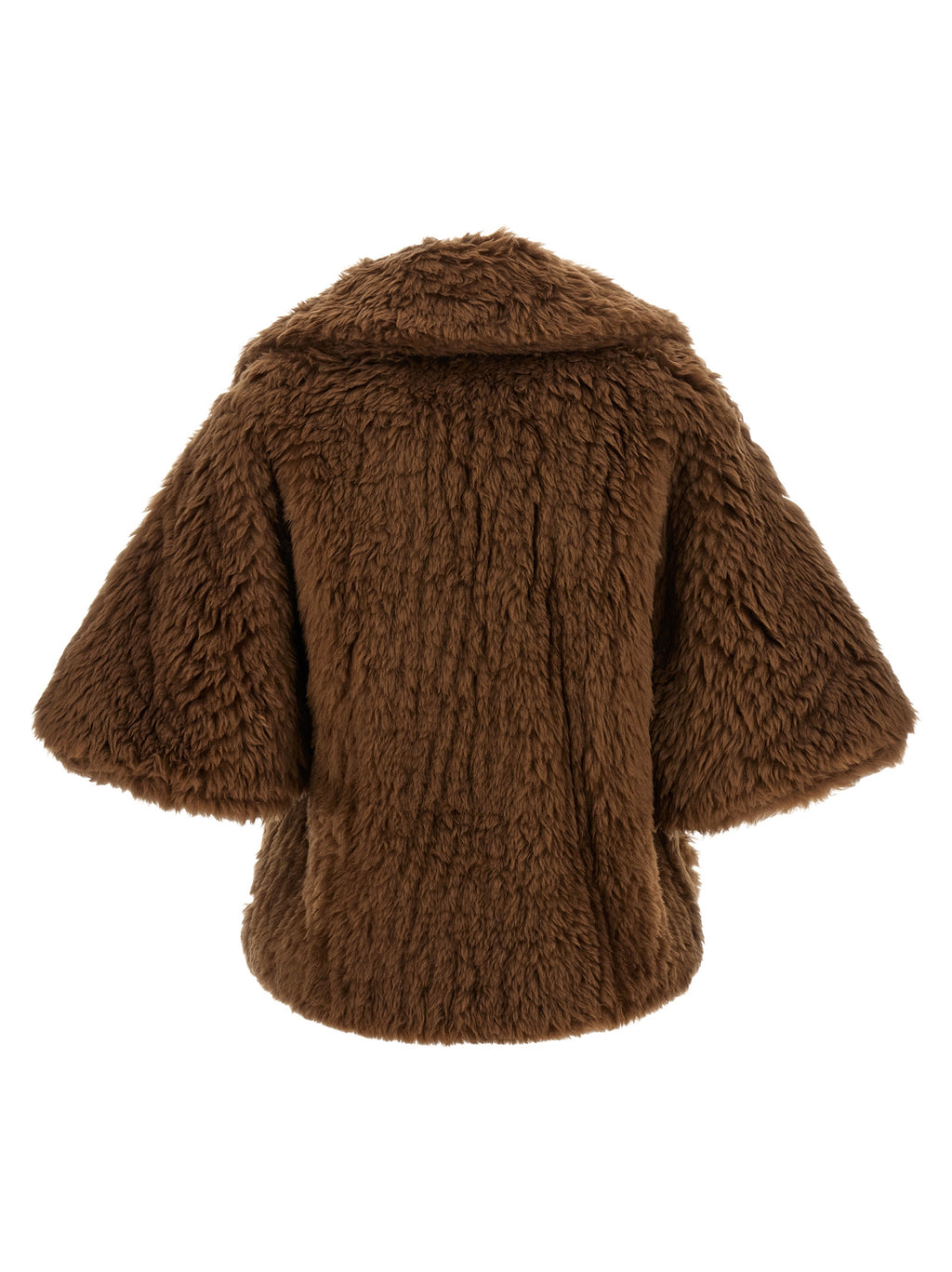 Brown Virgin Wool Coat