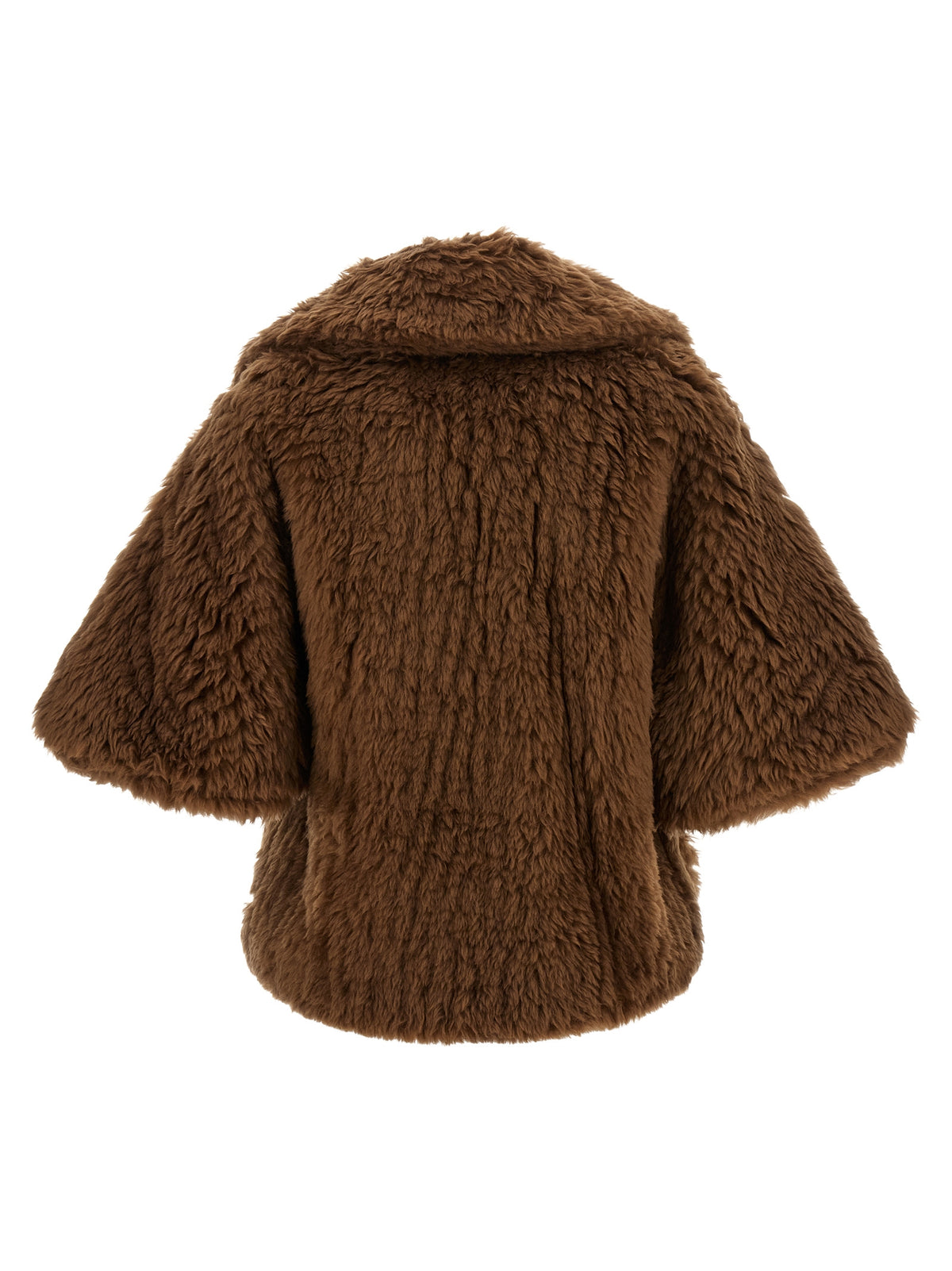 Brown Virgin Wool Coat