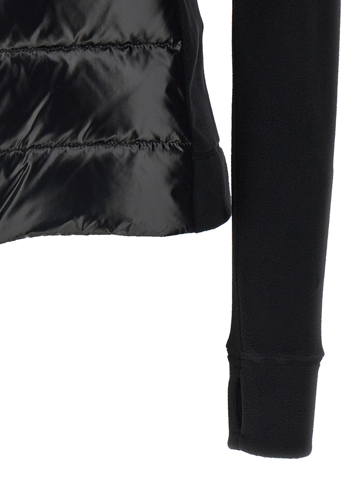 Black Polyamide Cardigan