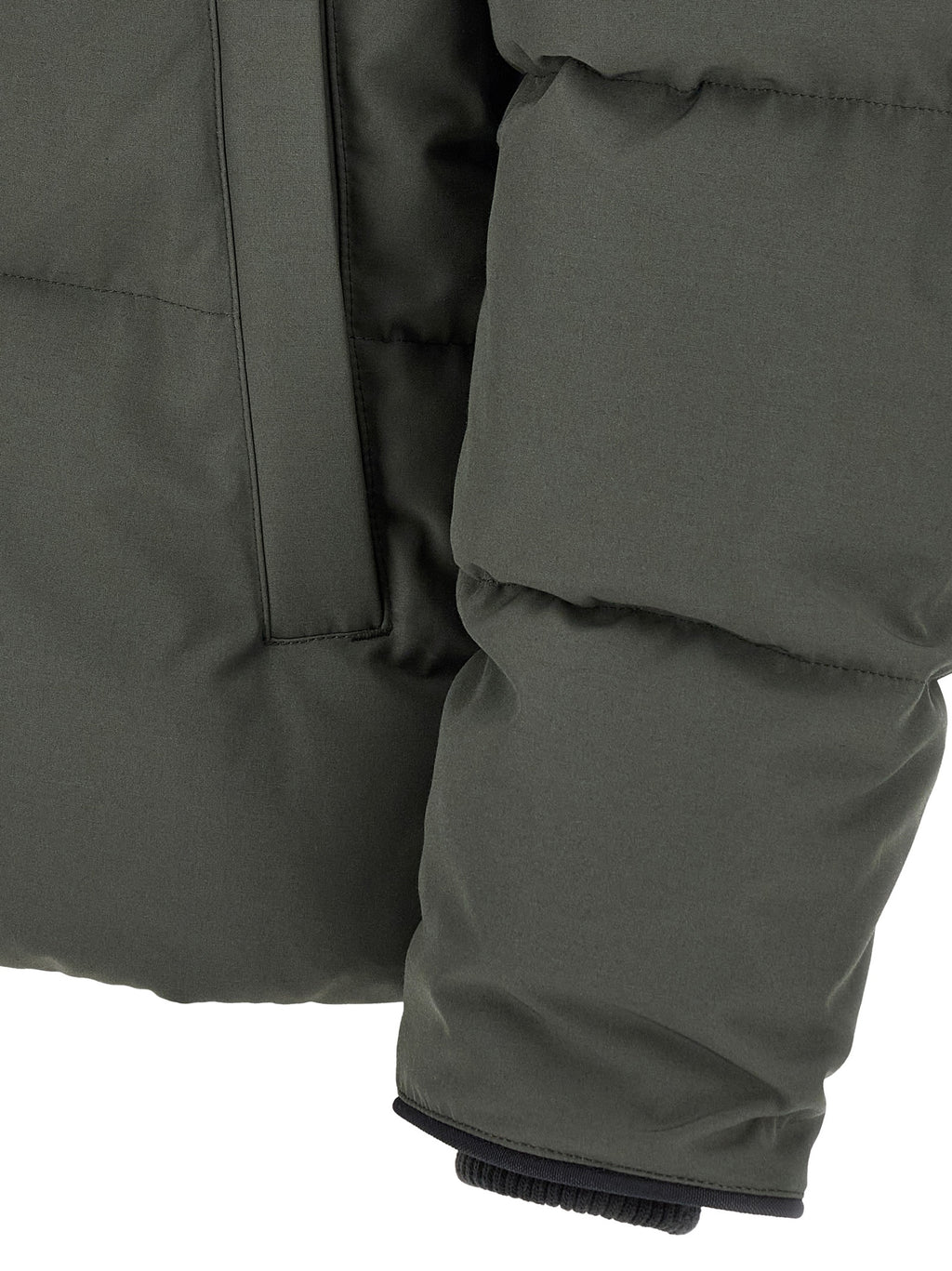 Bicolor Polyester Parka