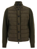 Bicolor Polyamide Cardigan
