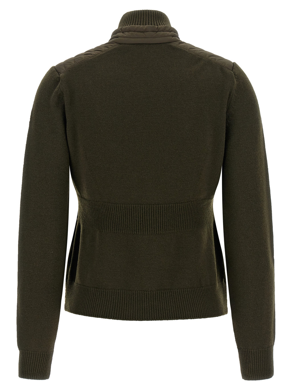 Bicolor Polyamide Cardigan