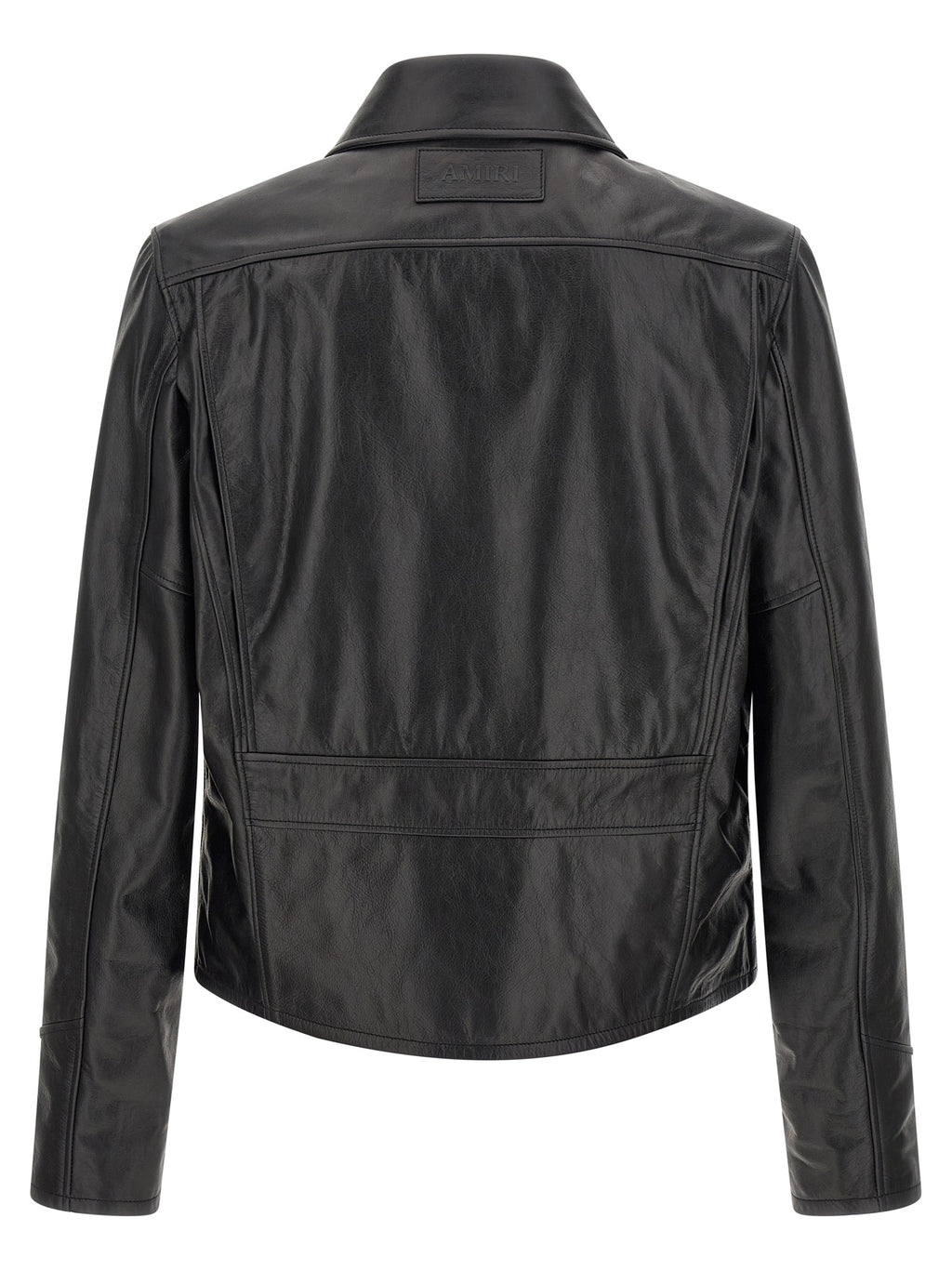 Black Calfskin Leather Jacket