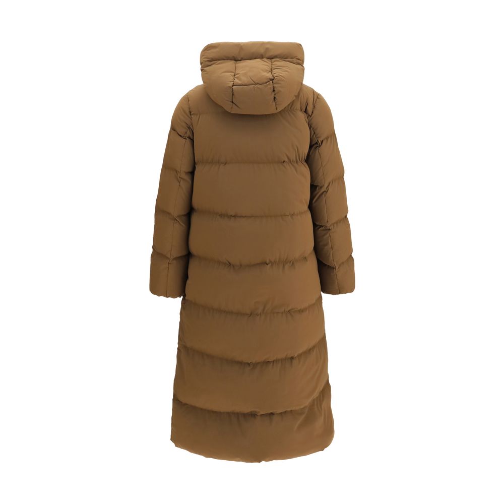 Brown Polyamide Coat