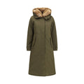 Bicolor Cotton Coat