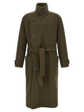 Bicolor Wool Coat