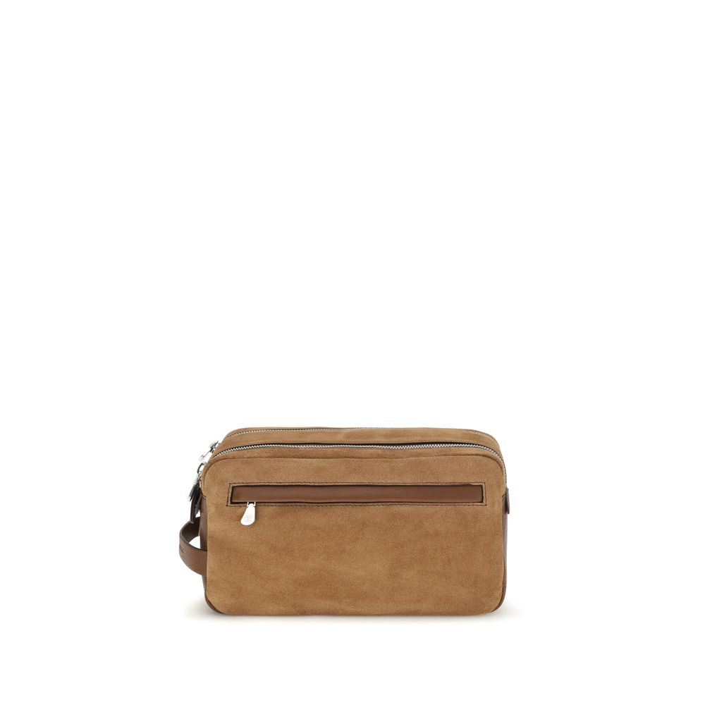 Beige Suede Leather Accessories