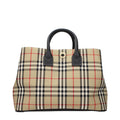 Beige Fabric Handbag