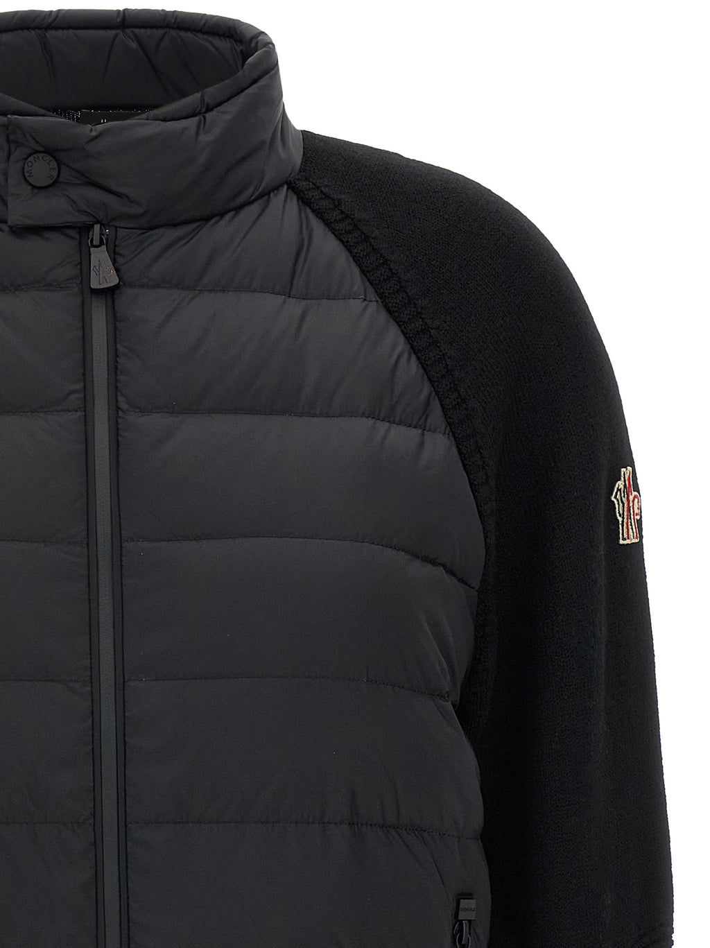 Black Polyamide Cardigan