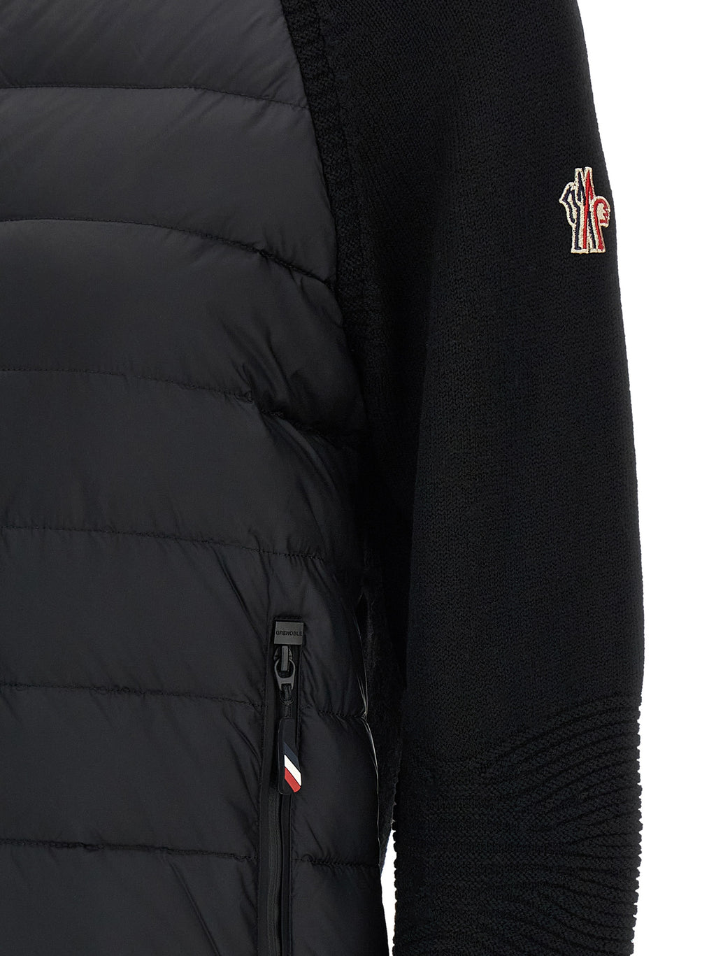 Black Polyamide Cardigan