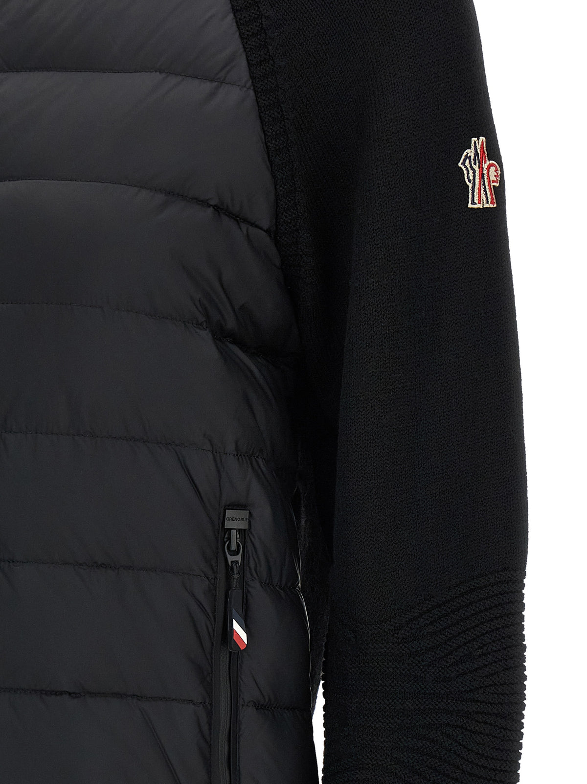 Black Polyamide Cardigan