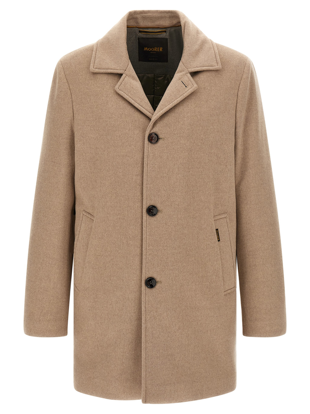 Beige Wool Coat