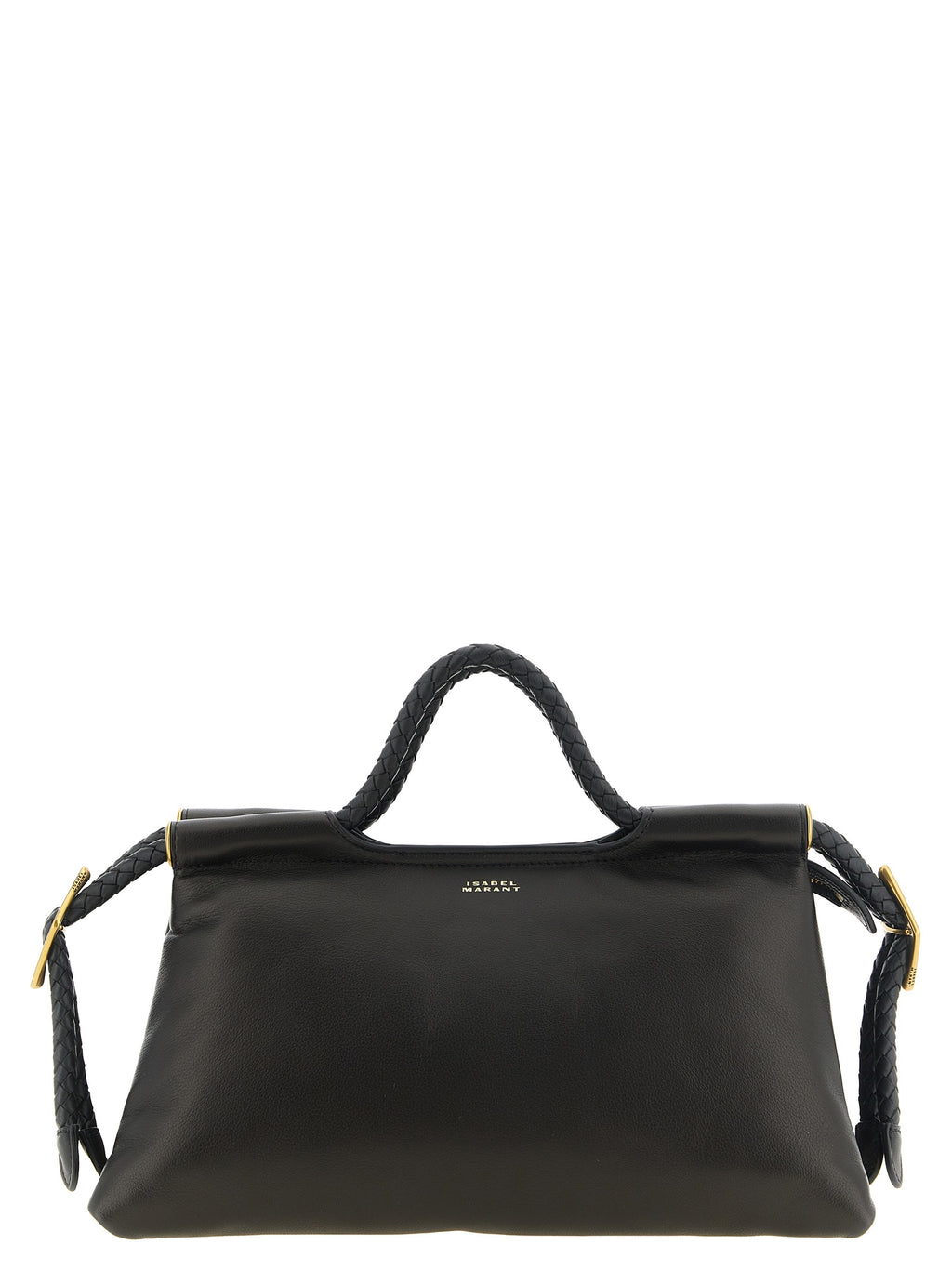 Black Lamb Leather Handbag