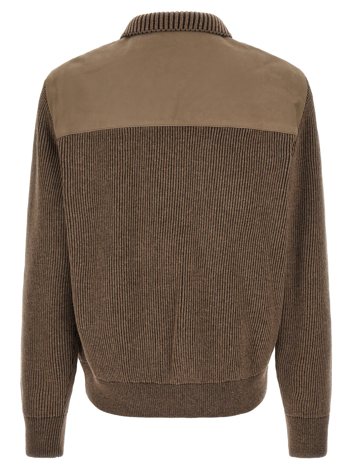 Brown Calfskin Leather Jacket
