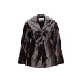 Bordeaux Polyethylene Full-Length Jacket