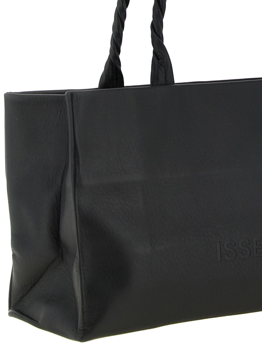 Black Polyester Shoulder Bag