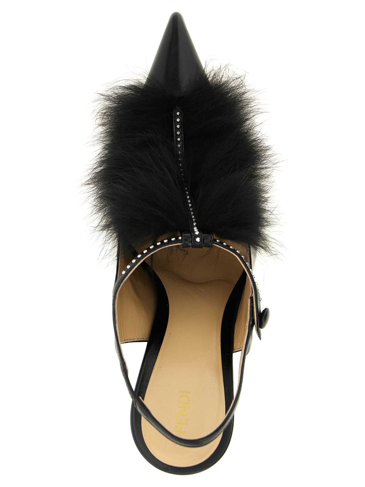 Black Calfskin High Heel Pumps