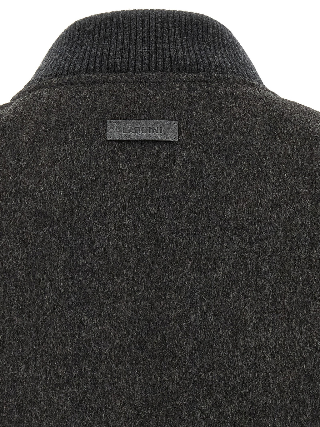 Gray Virgin Wool Bomber