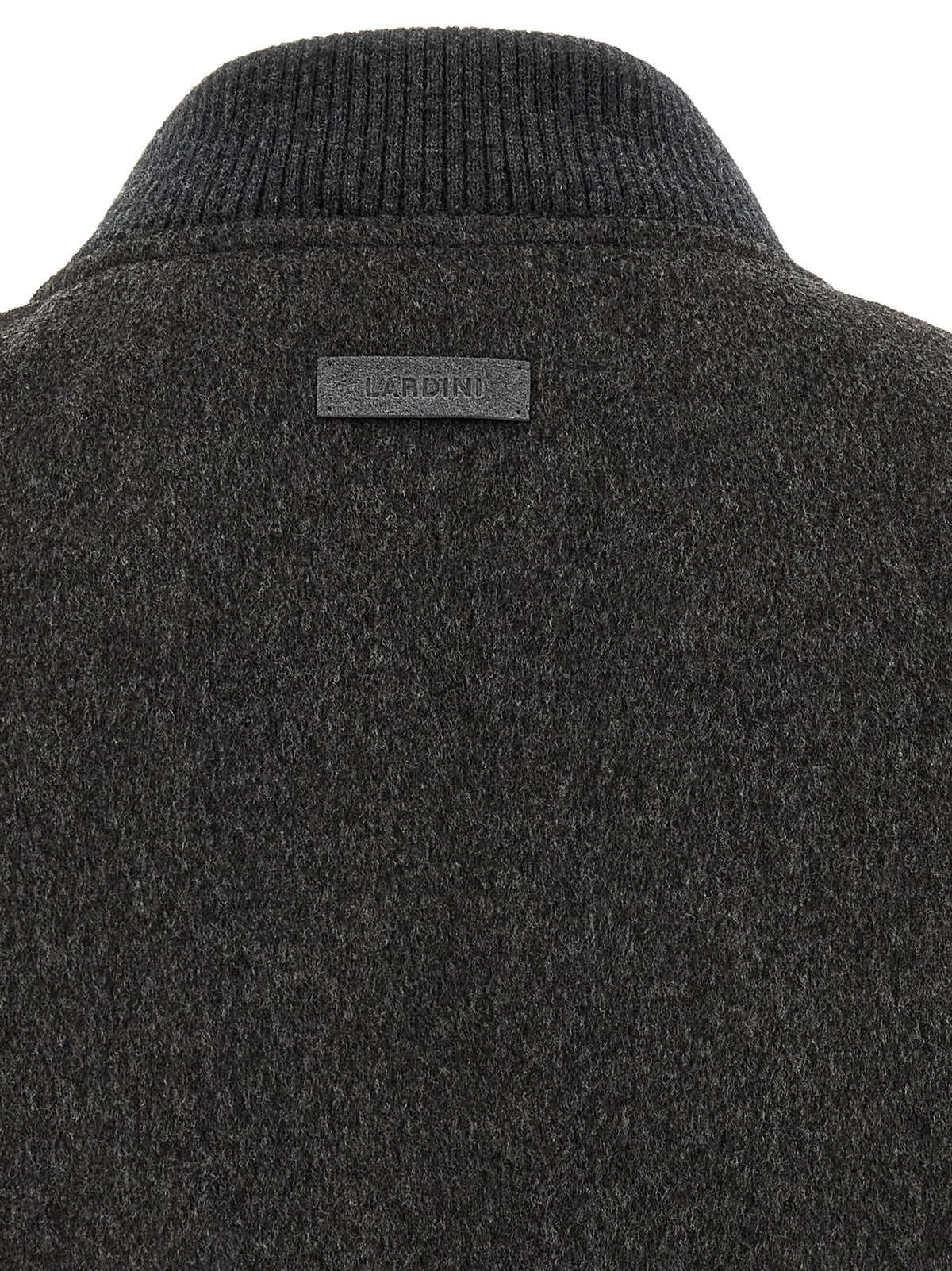 Gray Virgin Wool Bomber