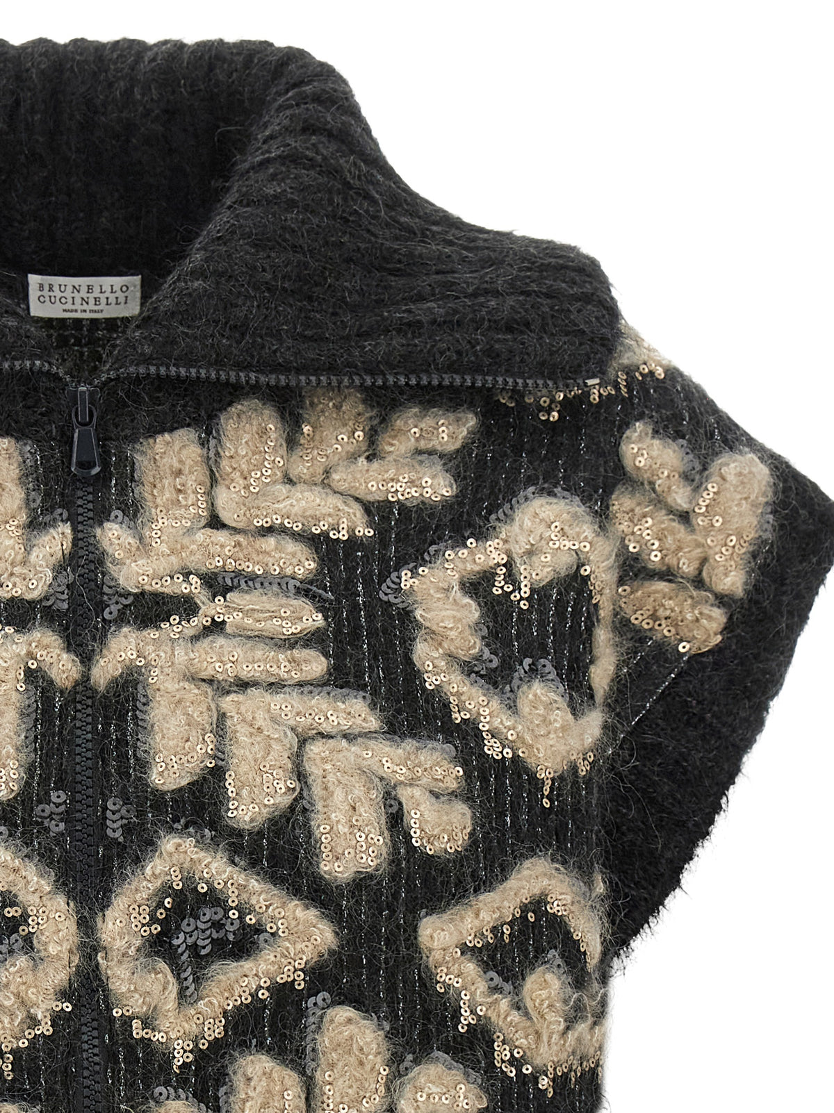 Gray Wool Cardigan