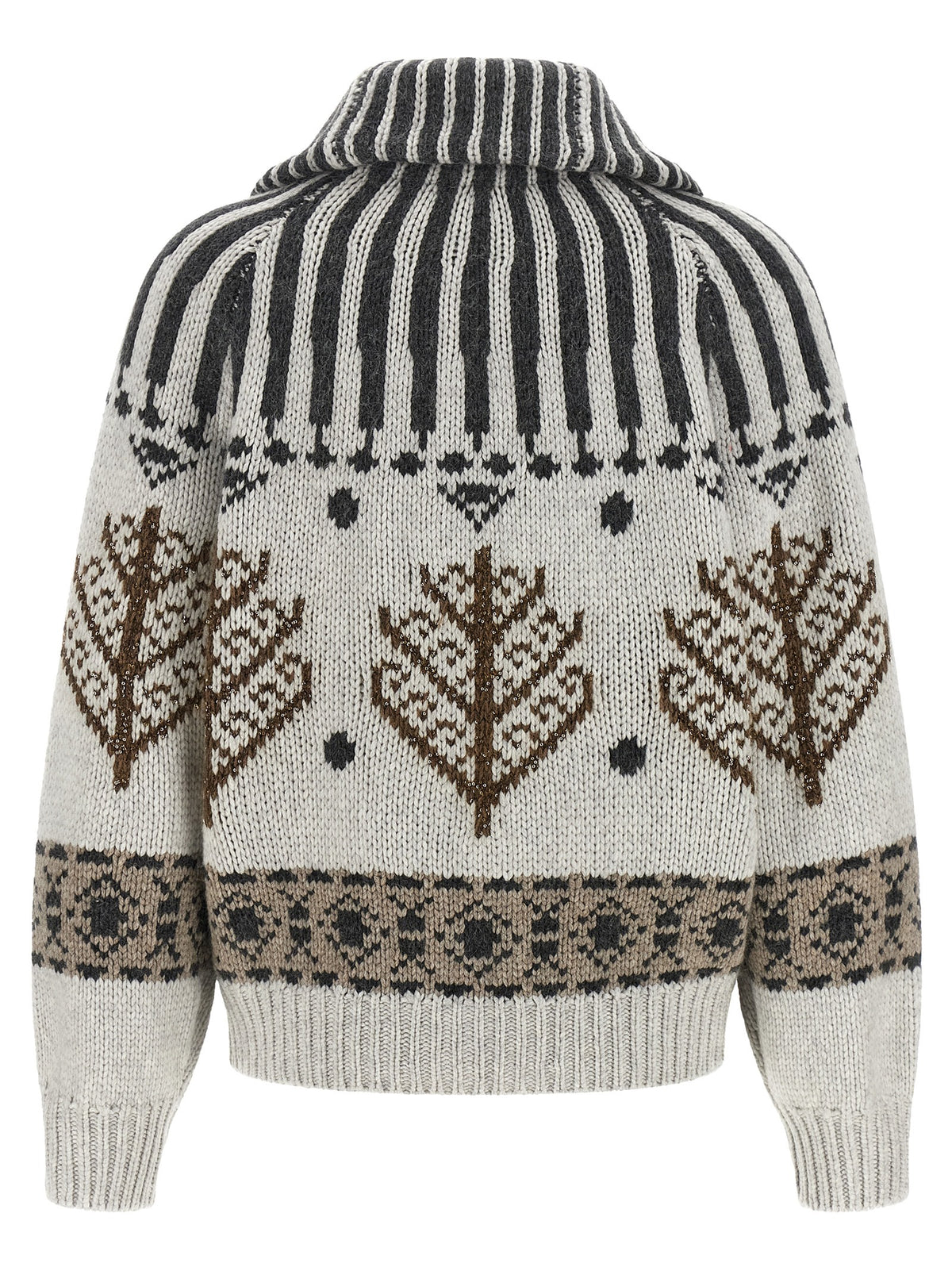 Multicolor Cashmere Cardigan