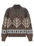 Brown Cashmere Cardigan