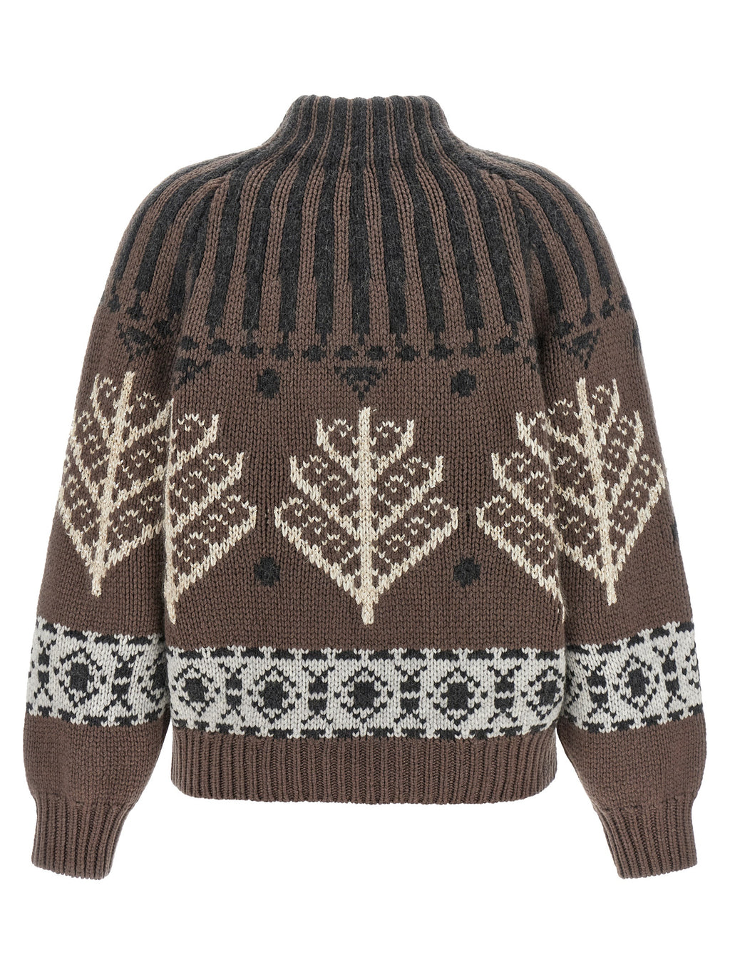 Brown Cashmere Cardigan