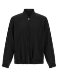 Black Wool Bomber