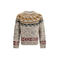 Beige Wool Oves Aries Sweatshirt