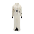 White Polyester Jumpsuit
