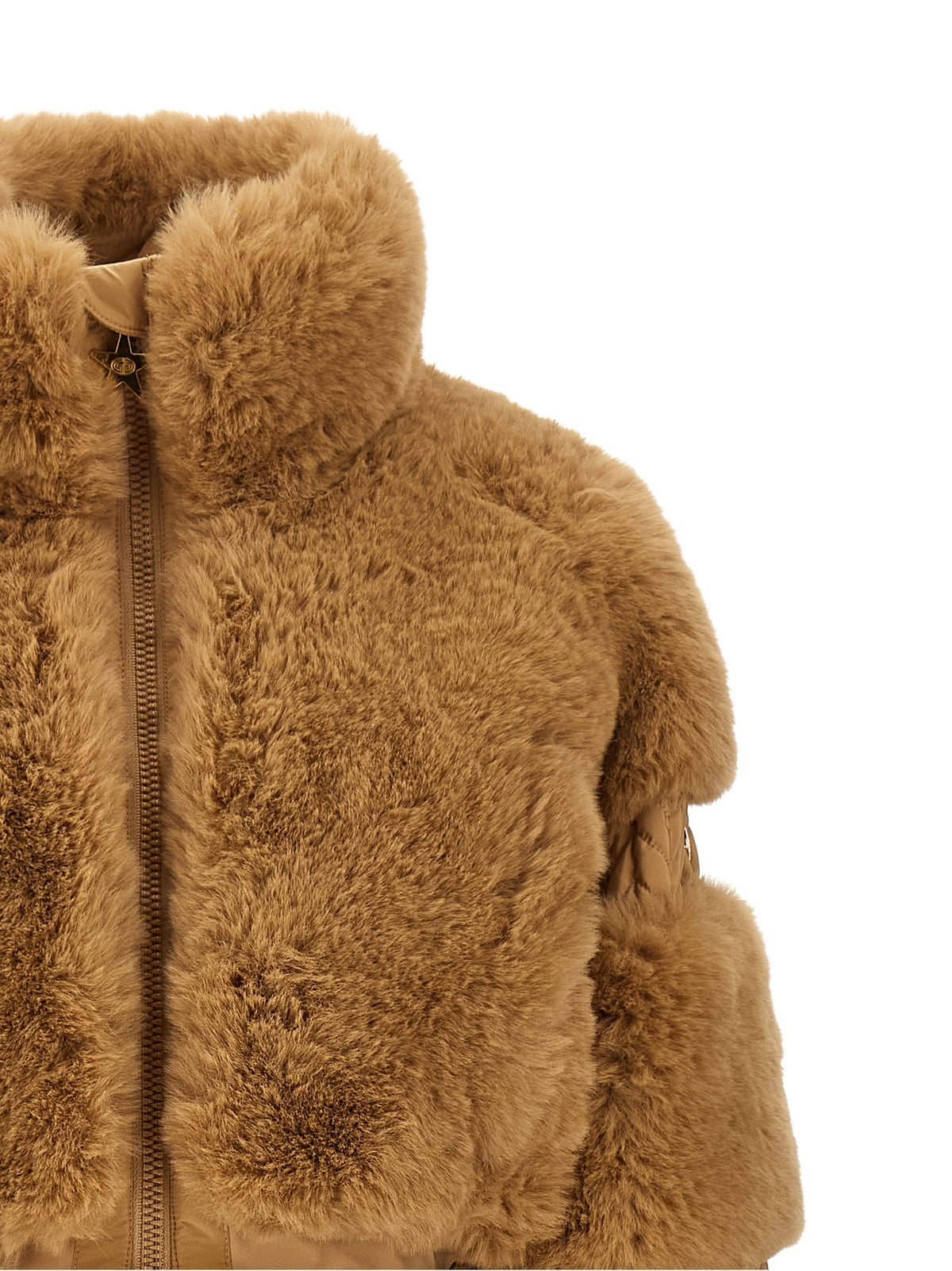 Beige Polyester Jumpsuit