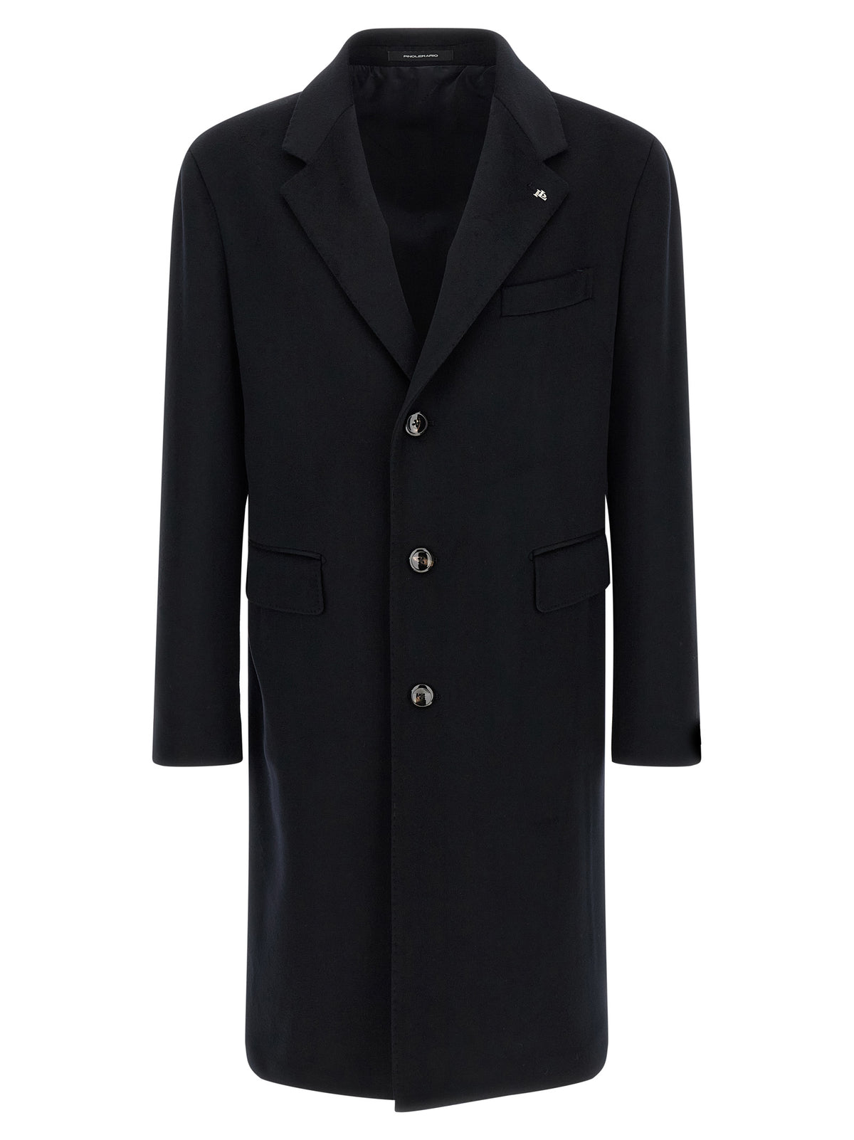 Blue Virgin Wool Coat