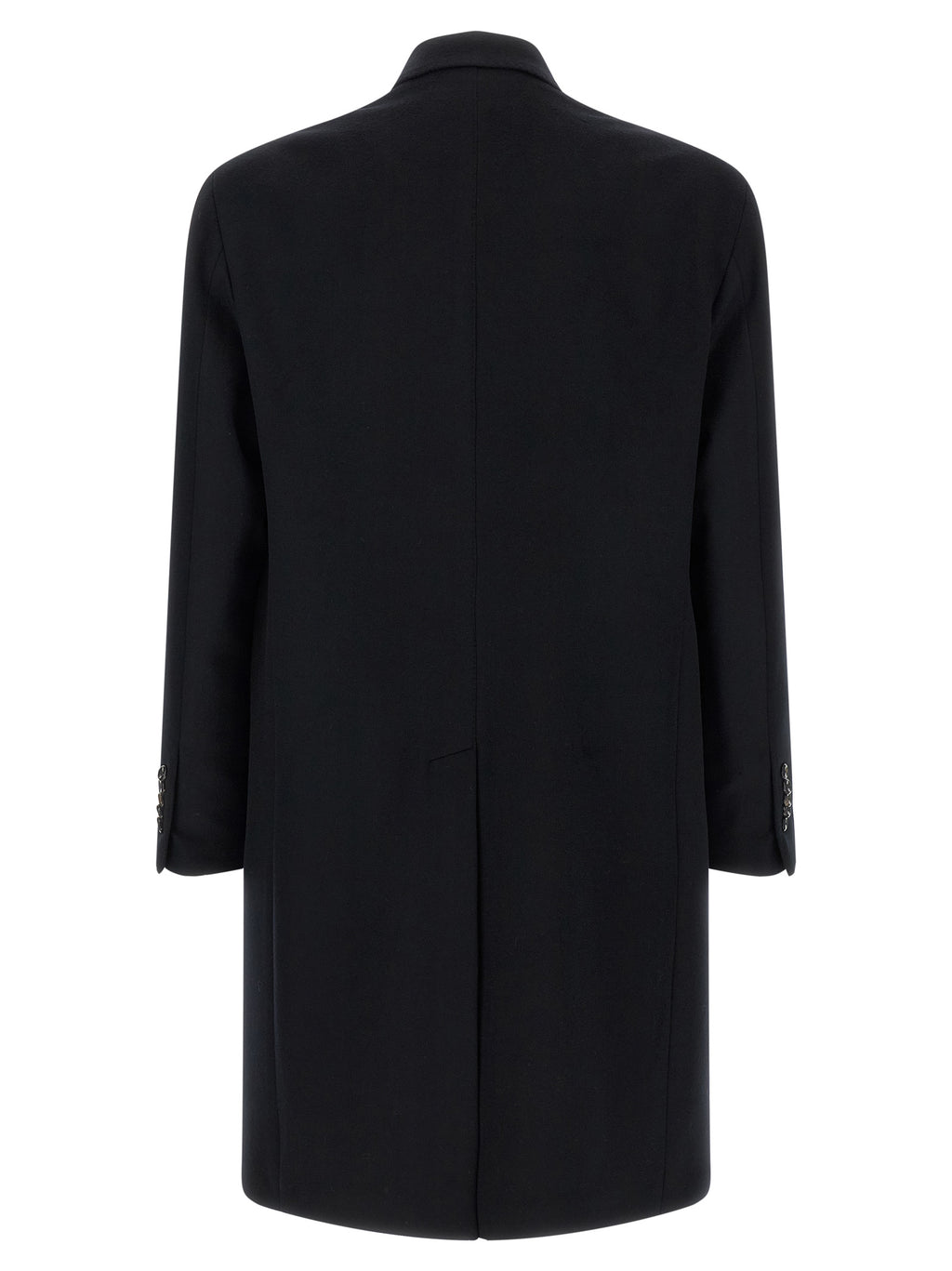 Blue Virgin Wool Coat