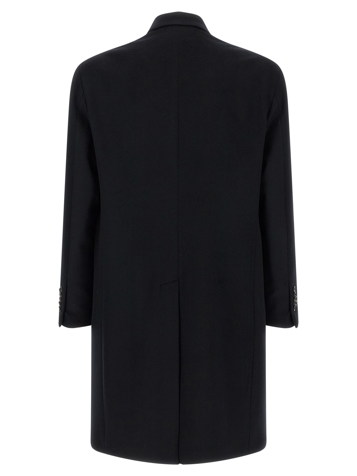 Blue Virgin Wool Coat