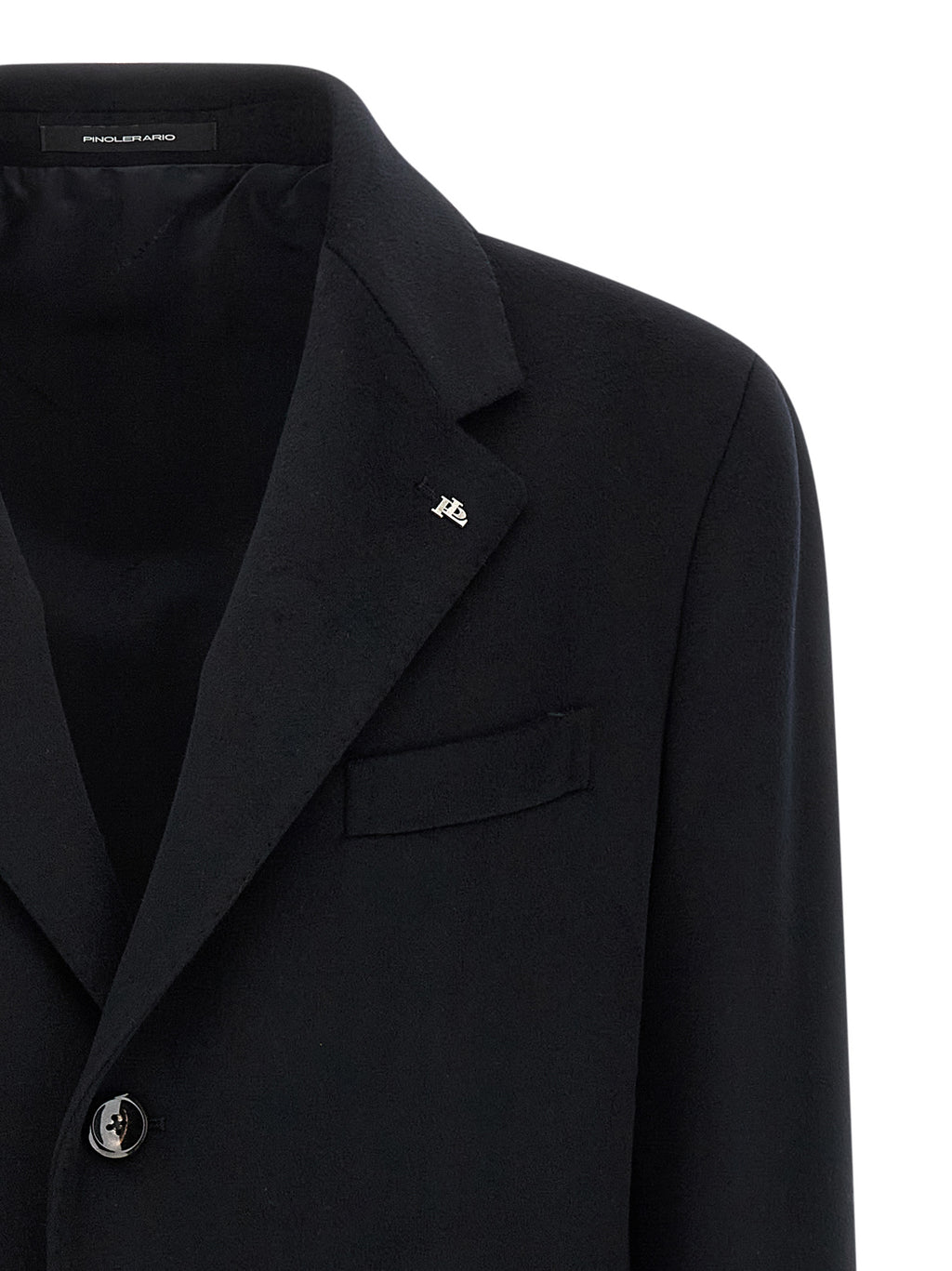Blue Virgin Wool Coat