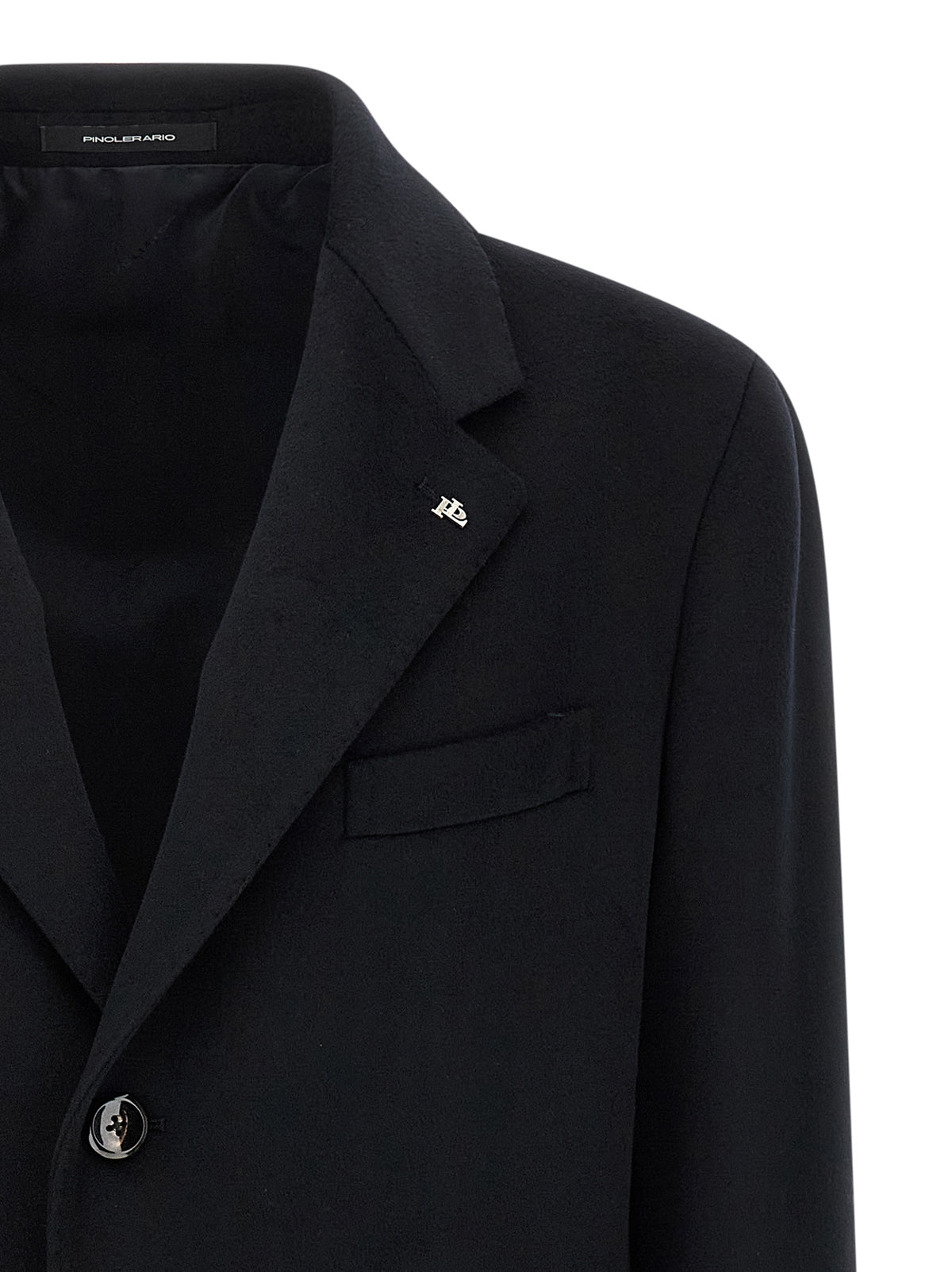 Blue Virgin Wool Coat