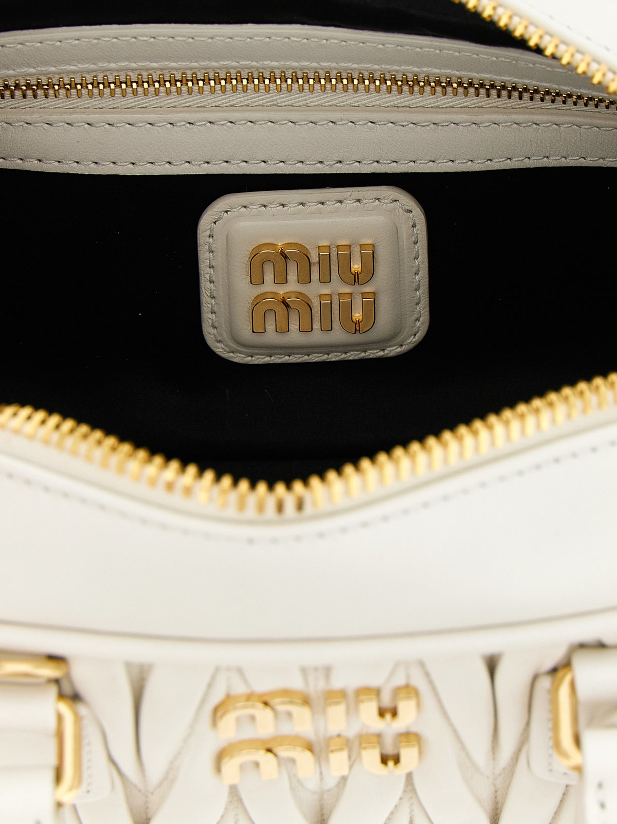White Leather Handbag