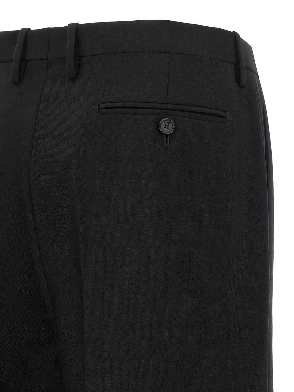 Black Mohair Dress Pants