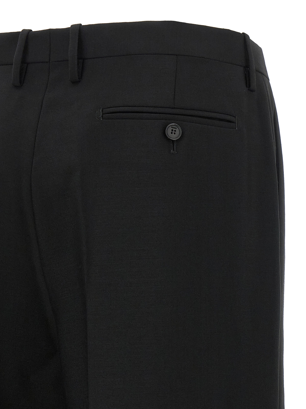 Black Mohair Dress Pants