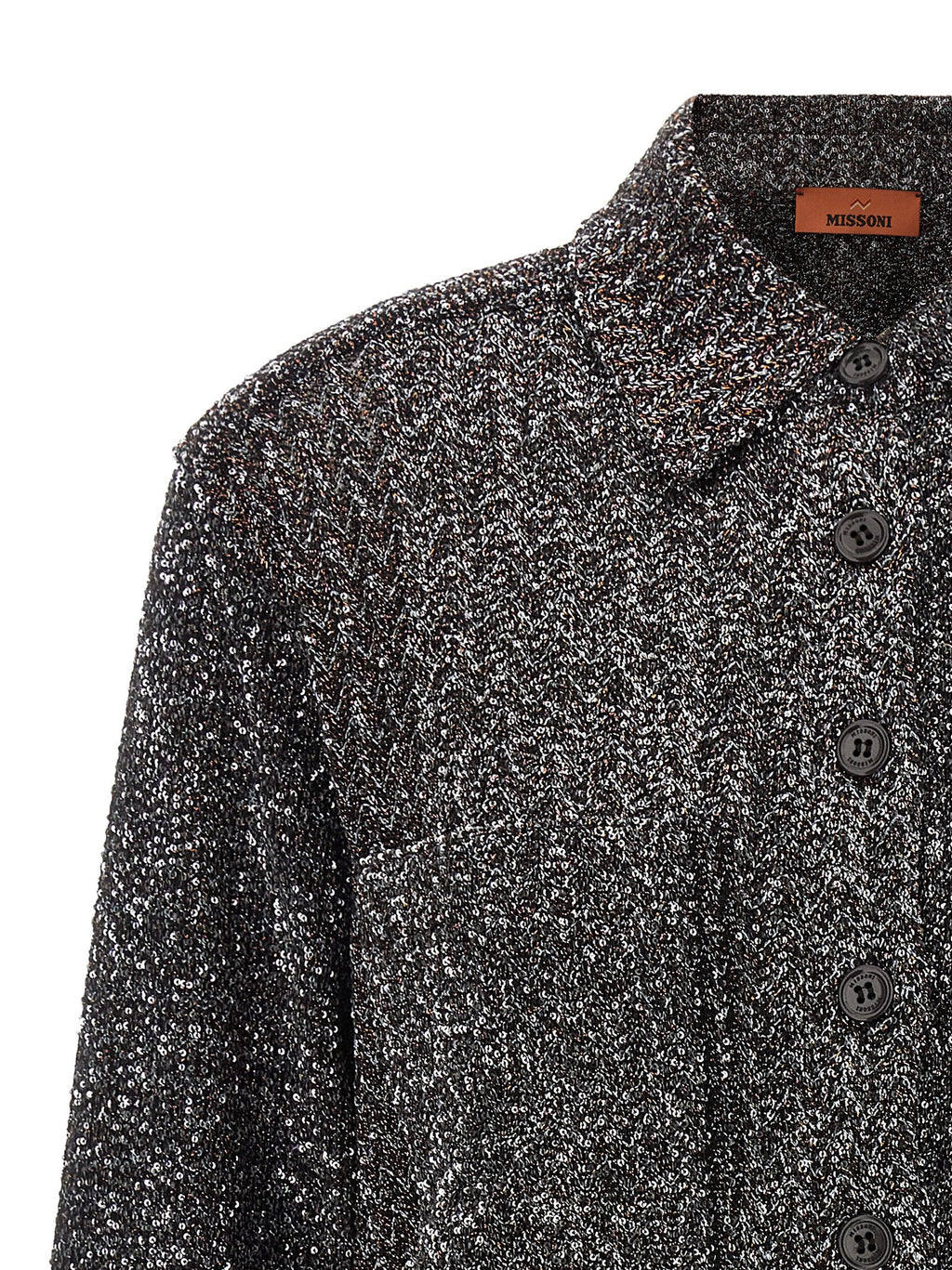 Gray Polyamide Blouse